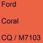 Preview: Ford, Coral, CQ / M7103.